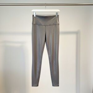lululemon athletica Metallic Gray Leggings